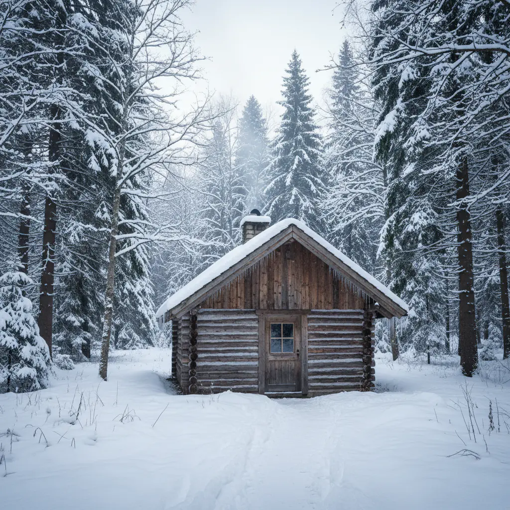 Cabana na neve